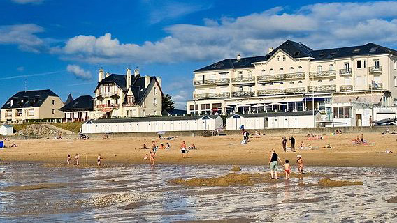 Jullouville - plage du Casino