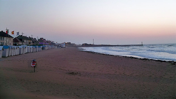 Plage centrale - Courseulles